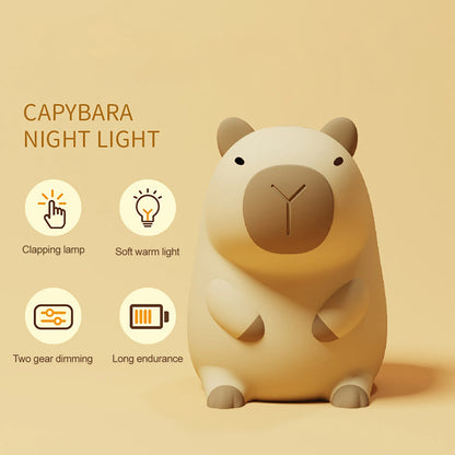 Cute Capybara lamp