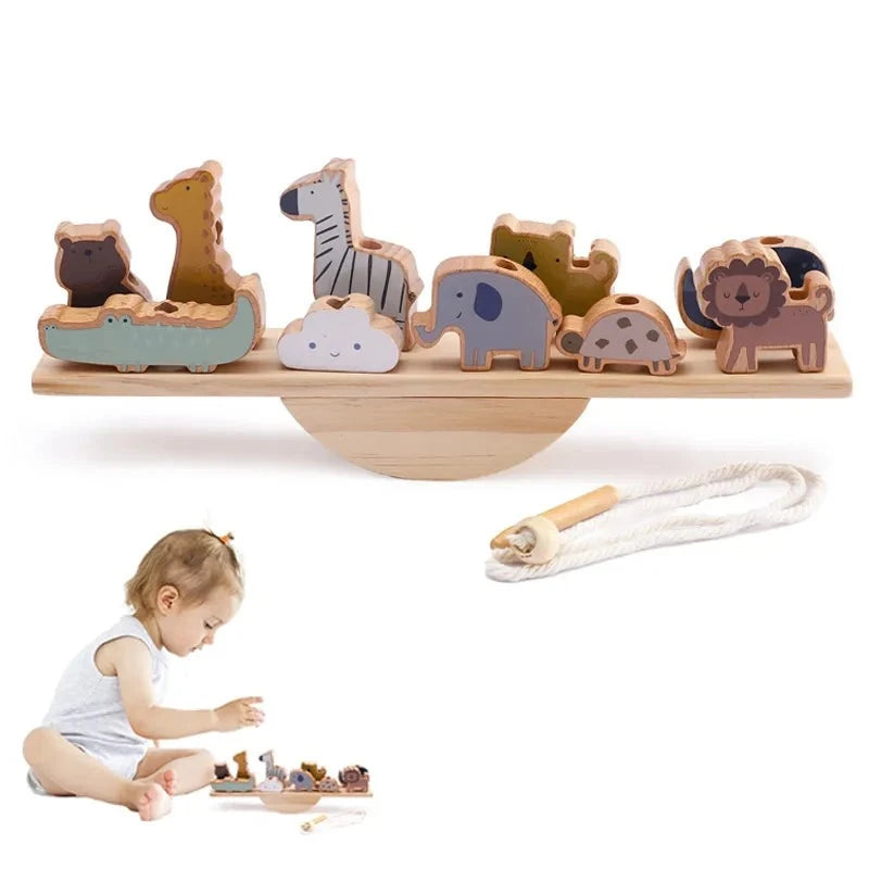 Montessori Animal Seesaw