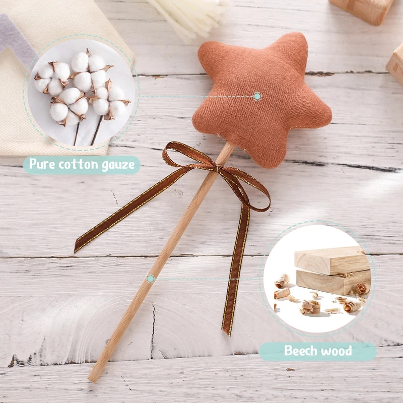 Magic wand rattle