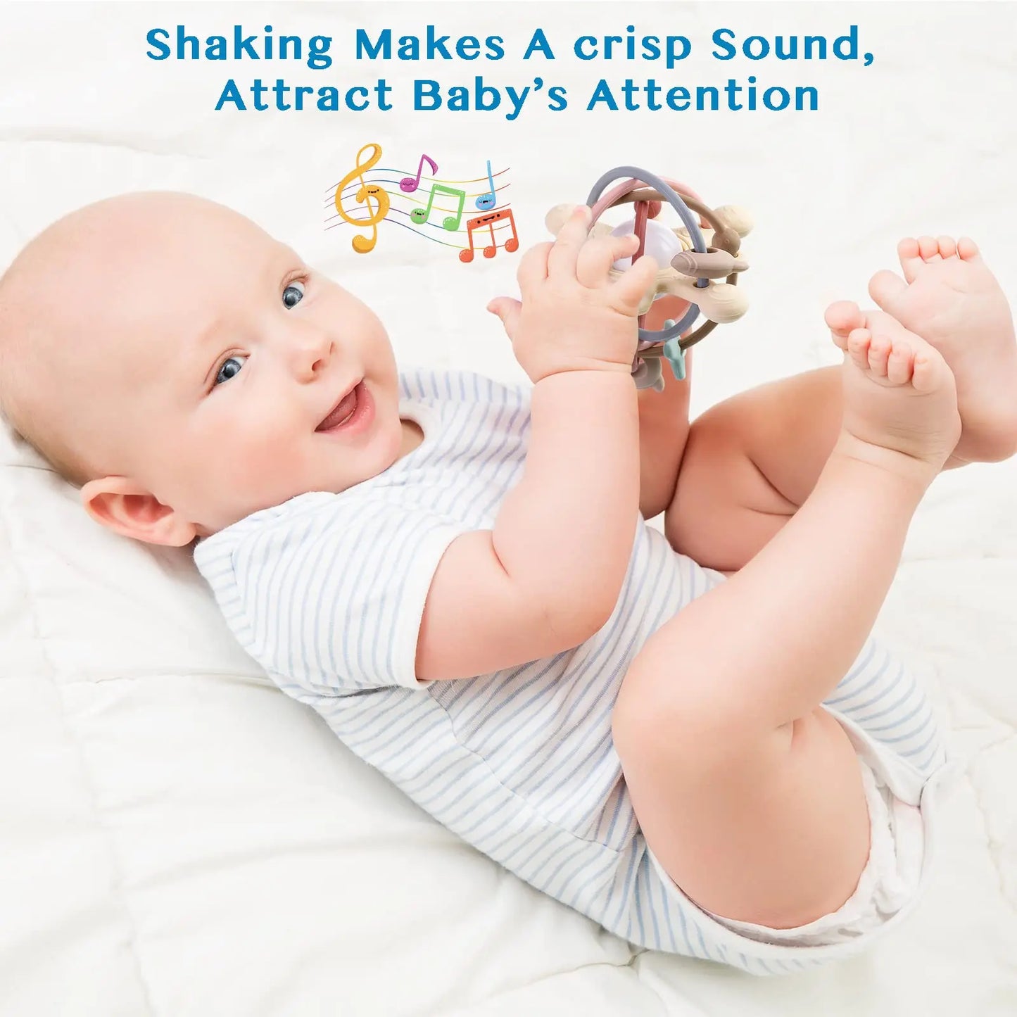 Sensory Teething Rattle