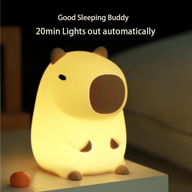 Cute Capybara lamp