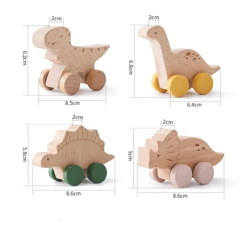 Wooden dinosaur