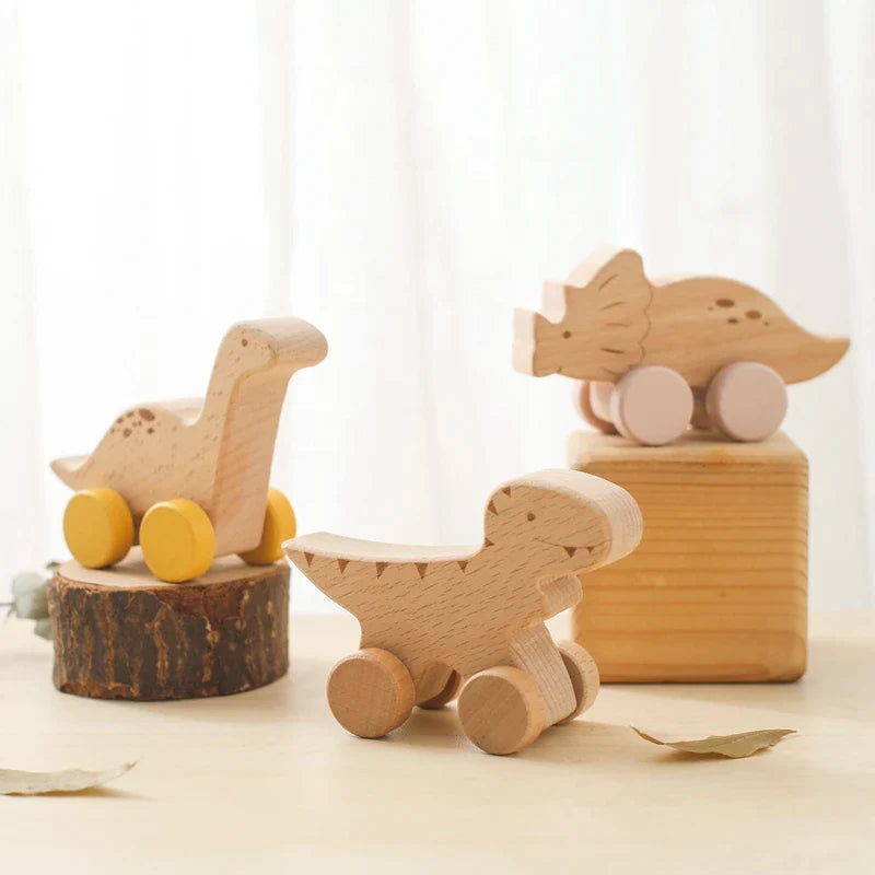 Wooden dinosaur